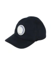 Emporio Armani Man Hat Midnight Blue Size L Wool, Polyamide