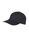 Emporio Armani Man Hat Midnight Blue Size L Virgin Wool, Lyocell In Blue