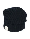 Emporio Armani Man Hat Midnight Blue Size S/m Wool, Polyamide