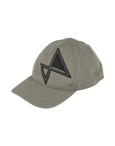 Emporio Armani Man Hat Military Green Size L Polyester
