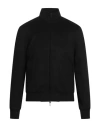 Emporio Armani Man Jacket Black Size 40 Cashmere, Wool, Polyamide, Elastane