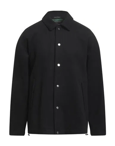 Emporio Armani Man Jacket Black Size 40 Virgin Wool, Polyester