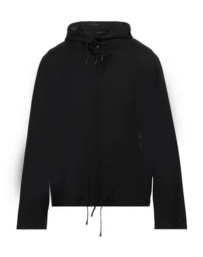 Emporio Armani Man Jacket Black Size 42 Virgin Wool