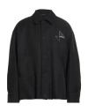 Emporio Armani Man Jacket Black Size 44 Polyester In Black
