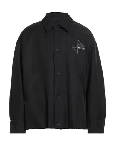 Emporio Armani Man Jacket Black Size 44 Polyester