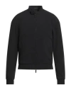 Emporio Armani Man Jacket Black Size 42 Elastomultiester In Black
