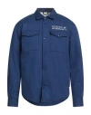 Emporio Armani Blue Insulated Jacket In Blue