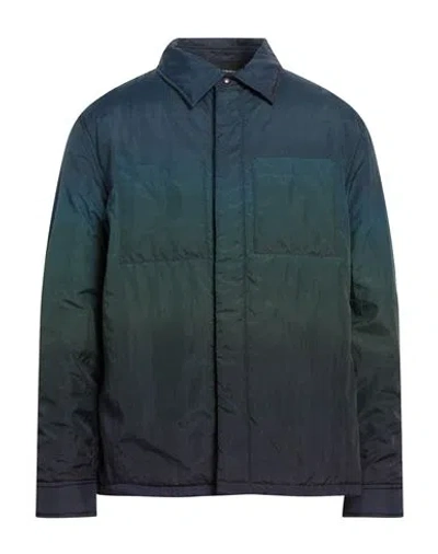 Emporio Armani Man Jacket Green Size Xxxl Polyamide