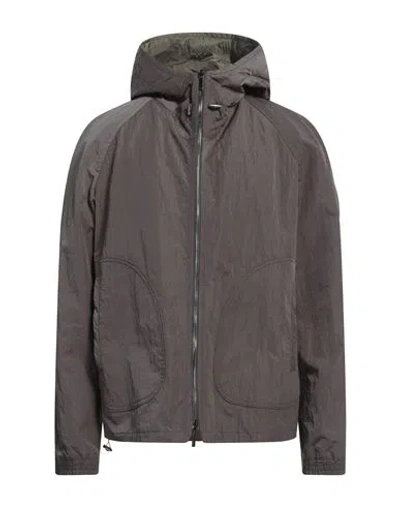 Emporio Armani Man Jacket Grey Size 42 Polyamide, Polyurethane