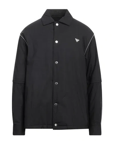 Emporio Armani Man Jacket Lead Size L Virgin Wool, Elastane In Grey