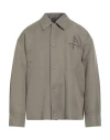 Emporio Armani Man Jacket Military Green Size 46 Polyester