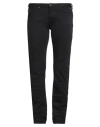 Emporio Armani Man Jeans Black Size 38w-34l Cotton, Elastane