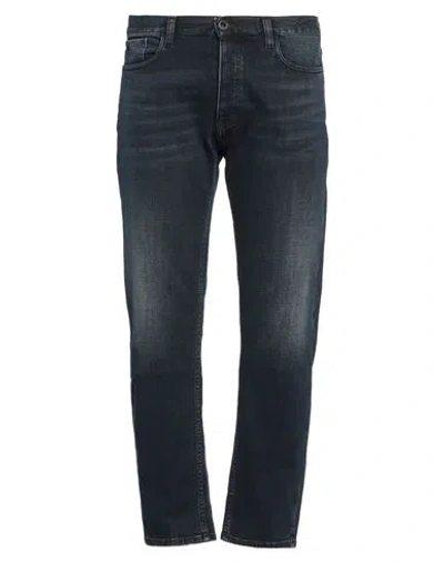 Emporio Armani Man Jeans Blue Size 28 Cotton, Elastane