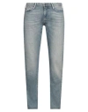 Emporio Armani Man Jeans Blue Size 33w-34l Cotton, Elastane