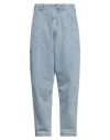 Emporio Armani Man Jeans Blue Size 34 Cotton In Blue