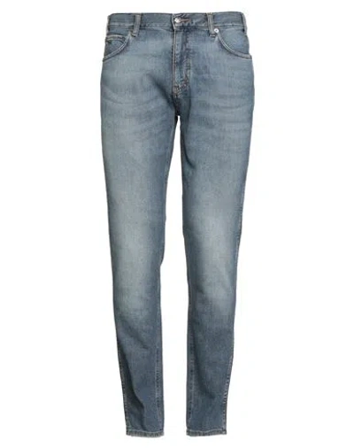 Emporio Armani Man Jeans Blue Size 34 Cotton, Elastane