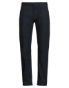 Emporio Armani Man Jeans Blue Size 34w-32l Cotton, Elastane In Blue