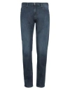 Emporio Armani Man Jeans Blue Size 33w-32l Cotton, Elastane In Blue