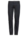 Emporio Armani Man Jeans Blue Size 34w-34l Cotton, Elastane In Blue