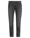 Emporio Armani Man Jeans Grey Size 34 Cotton, Elastane In Gray