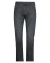Emporio Armani Man Jeans Grey Size 36w-32l Cotton, Elastane In Gray