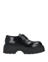 Emporio Armani Man Lace-up Shoes Black Size 9 Calfskin In Black