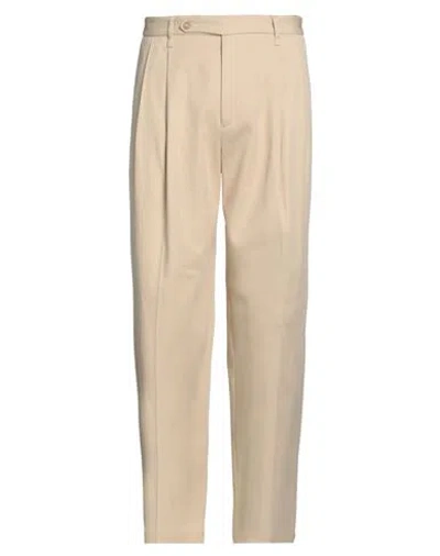 Emporio Armani Man Pants Beige Size 36 Cotton