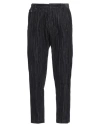 Emporio Armani Man Pants Black Size 32 Cotton, Elastane In Black