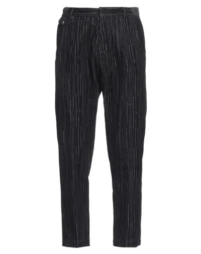 Emporio Armani Man Pants Black Size 32 Cotton, Elastane