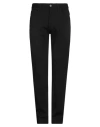 Emporio Armani Man Pants Black Size 33 Cotton, Elastomultiester In Black
