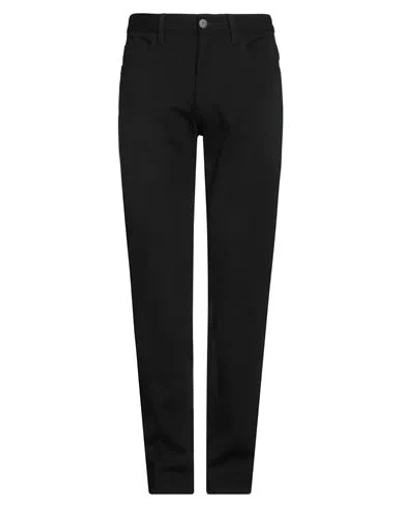 EMPORIO ARMANI EMPORIO ARMANI MAN PANTS BLACK SIZE 34 VISCOSE, POLYAMIDE, ELASTANE
