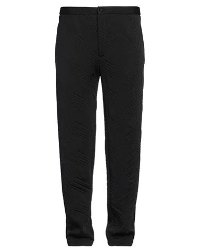 Emporio Armani Man Pants Black Size 36 Polyester, Polyamide, Elastane
