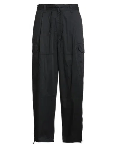 Emporio Armani Man Pants Black Size 38 Cotton, Polyamide, Elastane