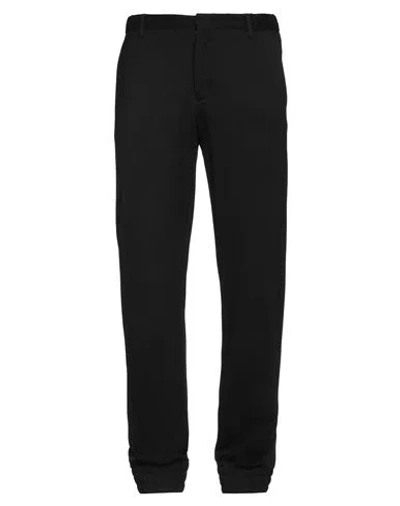EMPORIO ARMANI EMPORIO ARMANI MAN PANTS BLACK SIZE 38 LYOCELL, VIRGIN WOOL