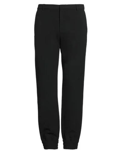 Emporio Armani Man Pants Black Size 40 Polyester, Viscose, Elastane