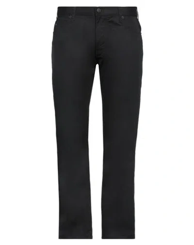 Emporio Armani Man Pants Black Size 40w-32l Cotton, Elastane