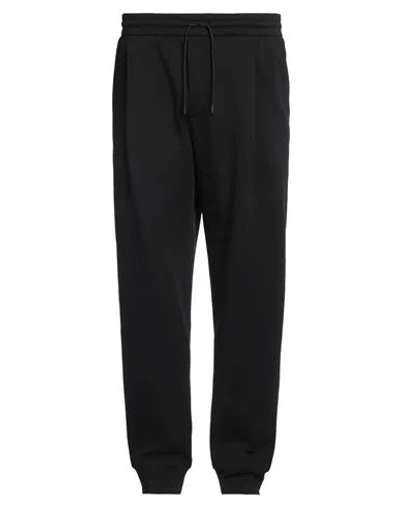 Emporio Armani Man Pants Black Size M Cotton, Polyester, Elastane