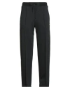 Emporio Armani Man Pants Black Size M Polyester, Wool, Elastane, Acrylic In Black