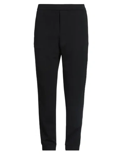 Emporio Armani Man Pants Black Size Xs Cotton, Polyester, Elastane In Black