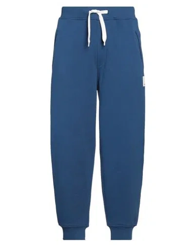 Emporio Armani Man Pants Blue Size L Cotton