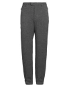 Emporio Armani Man Pants Charcoal Size 42 Virgin Wool, Elastane In Grey