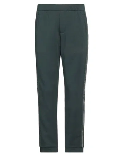 Emporio Armani Man Pants Green Size Xxl Cotton, Polyester, Elastane