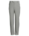 Emporio Armani Man Pants Grey Size 40 Virgin Wool, Polyamide, Elastane In Gray