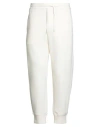 Emporio Armani Man Pants White Size Xl Viscose, Polyester, Elastane In White