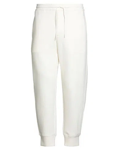 EMPORIO ARMANI EMPORIO ARMANI MAN PANTS IVORY SIZE L COTTON, POLYESTER, ELASTANE