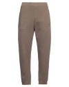 Emporio Armani Man Pants Khaki Size L Cotton, Polyester In Beige