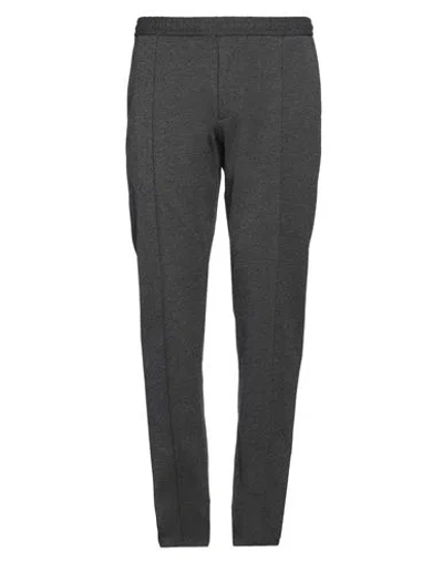 Emporio Armani Man Pants Lead Size 34 Polyamide, Polyester, Viscose, Elastane In Grey