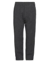 Emporio Armani Man Pants Lead Size M Virgin Wool, Polyamide, Viscose In Grey