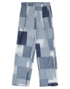 Emporio Armani Man Pants Light Blue Size 34 Cotton, Polyamide, Polyester In Blue