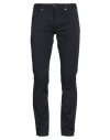 Emporio Armani Man Pants Midnight Blue Size 31w-32l Cotton, Elastane